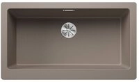 Blanco Granitsp&uuml;le VINTERA XL 9-UF InFino Silgranit Tartufo, 89,6/510 cm