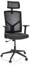 hjh OFFICE Drehstuhl Home Office B&uuml;rostuhl Breton B Stoff / Netzstoff (1 St),