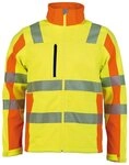 ASATEX Arbeitsjacke Warnjacke Softshell Prevent gelb