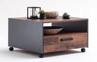 trendteam Couchtisch Couchtisch, Old Used Wood / Matera grau, Beistelltisch, Indy