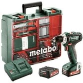 metabo Akku-Bohrschrauber POWERMAXX BS 12 SET (601036870), max. 1400,00 U/min,...