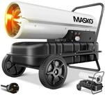 MASKO Heizger&auml;t, 30000 W, Heizkanone 30kW Diesel Bautrockner Bauheizer