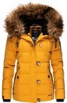 Navahoo Winterjacke Zoja stylische Steppjacke mit Kunstpelz Kapuze