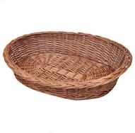 vidaXL Hundebett vidaXL Hundebett aus Weide Natur 90 cm