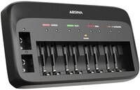 ABSINA Absina 301003 Schnellladeger&auml;t NiMH, NiCd 9 V Block, Micro (AAA), Mign