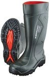 Dunlop Gummistiefel Stiefel Purofort+ S5CI SRC gr&uuml;n