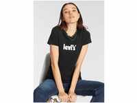 Levi's® T-Shirt THE PERFECT TEE Mit Markenschriftzug, schwarz