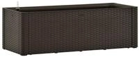vidaXL Hochbeet Garten-Hochbeet mit Selbstbew&auml;sserungssystem Mokka 100x43x33...