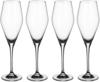 Villeroy & Boch Sektglas La Divina Champagnerkelch Set 4tlg 1, Kristallglas