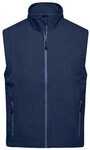 James & Nicholson Funktionsweste Herren Softshell Vest / Atmungsaktiv