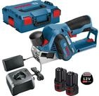 BOSCH Akku-Elektrohobel Bosch Akku-Hobel GHO 12V-20 12 V / 2x 2,0 Ah Akku +