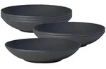 Villeroy & Boch Schale Manufacture Rock Schale flach &oslash; 23,5 cm 6er Set,...