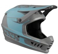 IXS Fahrradhelm iXS XACT Evo Fullface MTB-Helm Ocean Graphite, Gr&ouml;&szlig;e XS 49-53 cm,