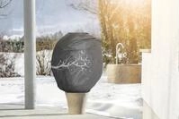 Windhager Wintervlies Windhager Deko-Haube Protect XL 1,1 x 1,1 m, grau