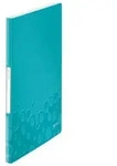 LEITZ Prospekth&uuml;lle LEITZ Sichtbuch WOW 20 H&uuml;llen eisblau DIN A4