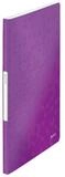 LEITZ Prospekth&uuml;lle LEITZ Sichtbuch WOW 20 H&uuml;llen violett DIN A4