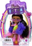 Mattel GmbH Anziehpuppe Mattel HGP62, HGP63 - Barbie Extra Mini Puppe in lila