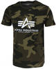 Alpha Industries T-Shirt ALPHA INDUSTRIES Men - T-Shirts Basic T-Shirt Camo