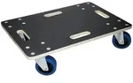 ECD Germany M&ouml;belrolle Transportroller mit Siebdruckplatte, M&ouml;bel-Transport