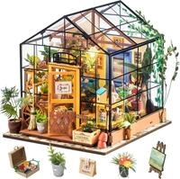 Robotime Spiel Robotime Cathy's Flower House Gew&auml;chshaus Miniaturhaus