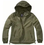 Brandit Kurzjacke Women Summer Frontzip Windbreaker gr&uuml;n M