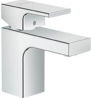 hansgrohe Waschtischarmatur Hansgrohe Waschtischmischer 70 Vernis Shape Chrom
