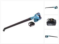 Makita Akku-Laubbl&auml;ser DUB 186 G1 Akku Gebl&auml;se Laubbl&auml;ser 18 V + 1x Akku 6,0...
