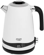 Adler Wasserkocher Adler AD 1295w Wasserkocher wei&szlig; 1,7 L mit...