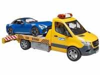 Bruder® Spielzeug-Abschlepper Sprinter Autotransporter mit Light & Sound 02675