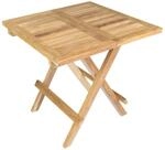 Gartentisch VCM "Beistelltisch, rechteckig", braun, Tische, Gartentisch