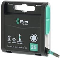 Wera Torx-Bit, Box 15 Impaktor T25 x 25 mm 15er Box