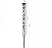 BOSCH Betonbohrer Bosch EXPERT SDS plus 16 x 150 x 215mm 7X Hammerbohrer