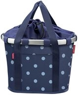 Asista Fahrradkorb KLICKfix Bikebasket Reisenthel Mixeddots Blue - Fahrradkorb