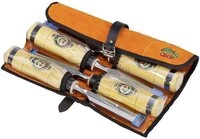 Kirschen Stechbeitel Zimmermannsbeitelsatz 4-tlg., in Velourledertasche Kirschen