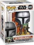 Funko Spielfigur Star Wars The Mandalorian with the Child 402 Pop!