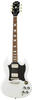 Epiphone E-Gitarre, SG Standard Lefthand Alpine White - E-Gitarre für...