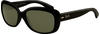 Ray-Ban Sonnenbrille Ray-Ban Jackie Ohh RB4101 601 Black Dark Green Polarized