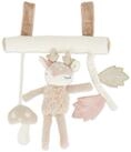 BIECO Kinderwagenanh&auml;nger Bieco Kinderwagen Kette Design Reh ca. 30x21 cm...