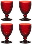 Villeroy & Boch Glas Boston Coloured, Kristallglas, Sp&uuml;lmaschinengeeignet, Rot,