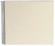 Goldbuch Fotoalbum 25523 Bella Vista 35x30cm sandgrau schwarze Seiten