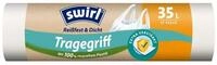 Swirl M&uuml;llbeutel swirl&reg; M&uuml;llbeutel Rei&szlig;fest & Dicht 1928 35,0 l wei&szlig;, 15...