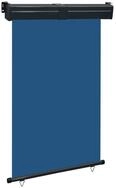 vidaXL Seitenmarkise 125 x 250 cm Balkon-Seitenmarkise 125x250 cm Blau