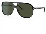 Ray-Ban Sonnenbrille Bill 901/31 (Glasfarbe: G-15 Gr&uuml;n) schwarz - 1 Brille...