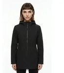 CMP Softshelljacke WOMAN JACKET DET HOOD mit Kapuze, wind- und wasserabweisend