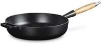 LE CREUSET Bratpfanne Saut&eacute;pfanne 28 cm Signature Schwarz, 3,6l, Gusseisen,