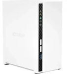 QNAP Festplatten-Geh&auml;use QNAP TS-233, NAS wei&szlig;