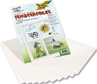 Folia Sichtschutzfolie Folia 450230 Fensterfolie - selbsthaftend, 10 Blatt, 23 x 33