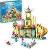 LEGO® Spielbausteine 43207 Disney Princess Arielles Unterwasserschloss, (Set,...
