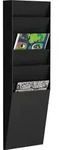 PAPERFLOW Zeitungsst&auml;nder PAPERFLOW A4V1X6.01 Sortiertafel 6 F&auml;. schwarz