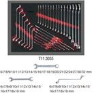 KS Tools Crimpzange KS Tools Schl&uuml;ssel-Satz, 35-tlg., 1/1 Systemeinlage